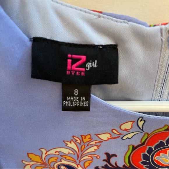 IZ Byer Girls Dress Size 8 - Picture 4 of 4